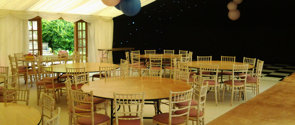 Wedding Marquee for 80 People